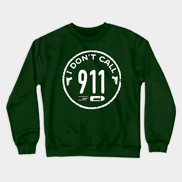 911 (white) Crewneck Sweatshirt by nektarinchen